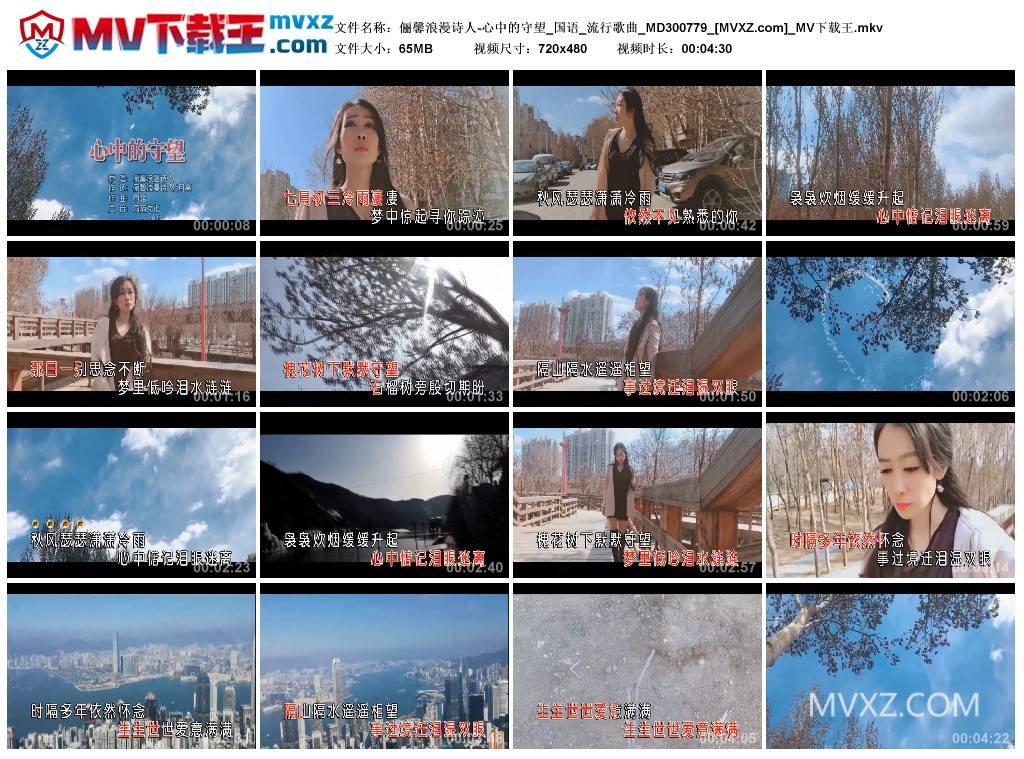 俪馨浪漫诗人-心中的守望_国语_流行歌曲_MD300779